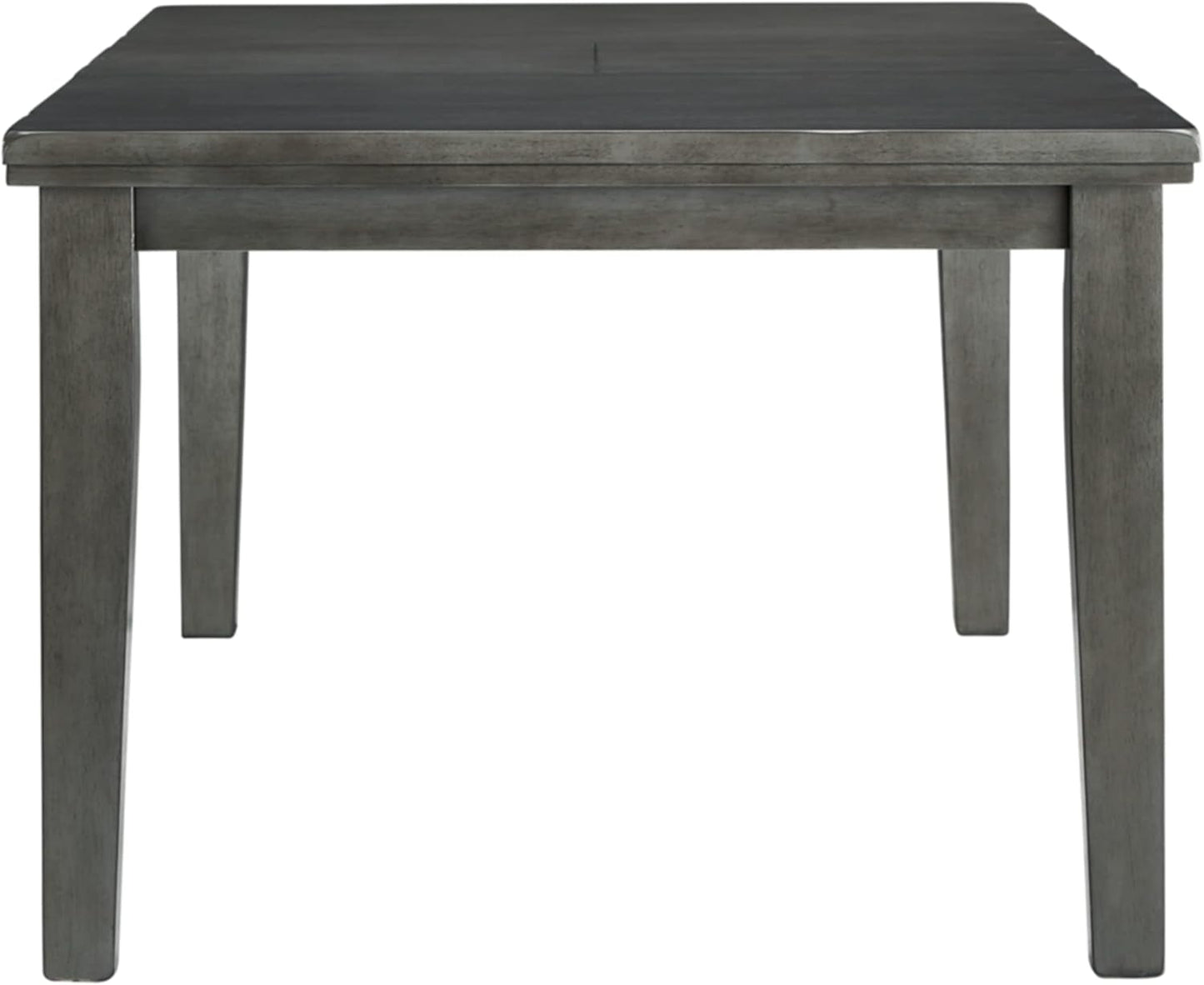 Hallanden Modern Farmhouse Dining Room Butterfly Extension Table, Dark