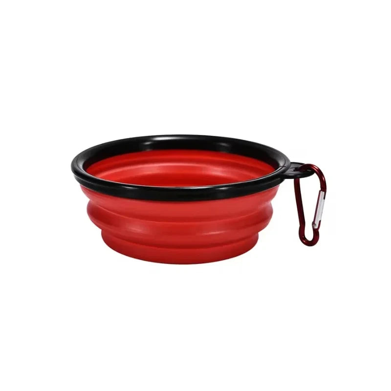 350mL Pet Folding Bowl Dog Supplies Outdoor Travel Portable Bowl Universal Food Bowl for Cats and Dogs Water Bowl