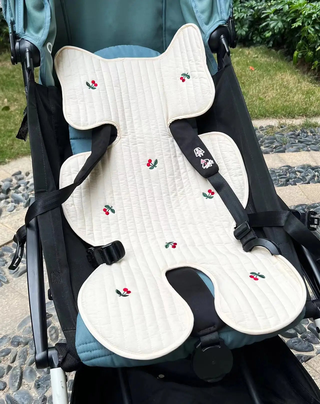 Baby Stroller Liner Breathable Soft Cotton Newborn Car Seat Cushion Seat Pad Infant Pushchair Mattress Mat Kid Pram Accessories