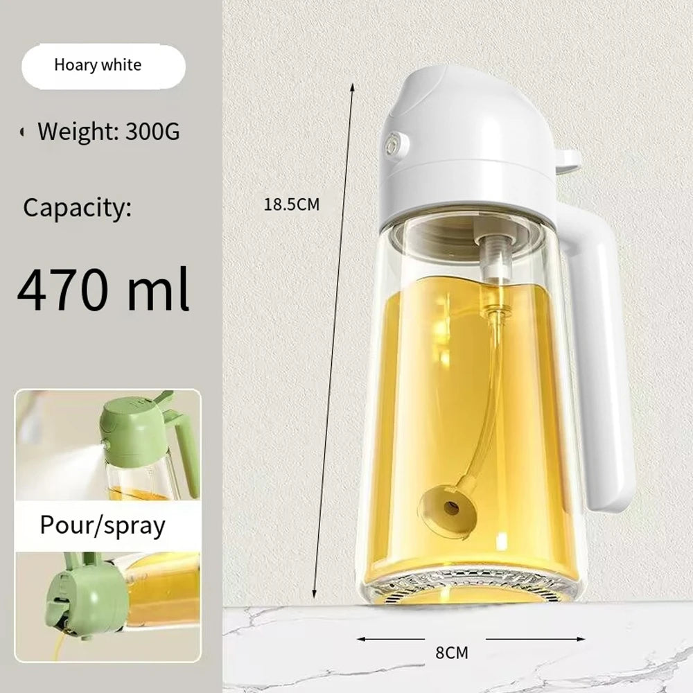 Press type glass oil Spray Oil Bottle Spray Oil Dispenser Oil Jar BBQ Kitchen Baking Roasting Picnic Kitchen Toolglass oil spray